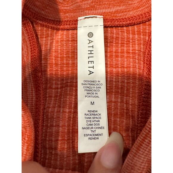 Athleta Women's Ribbed Seamless Tank Top Size Medium - Picture 3 of 8